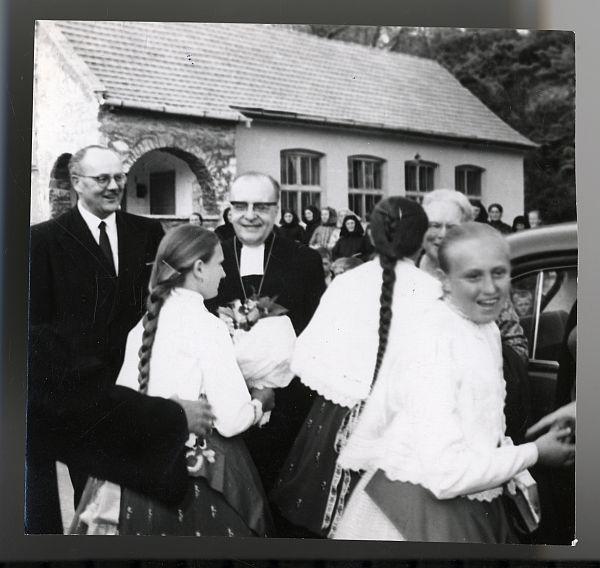 Finn látogatók magyar gyülekezetben, 1970-es évek