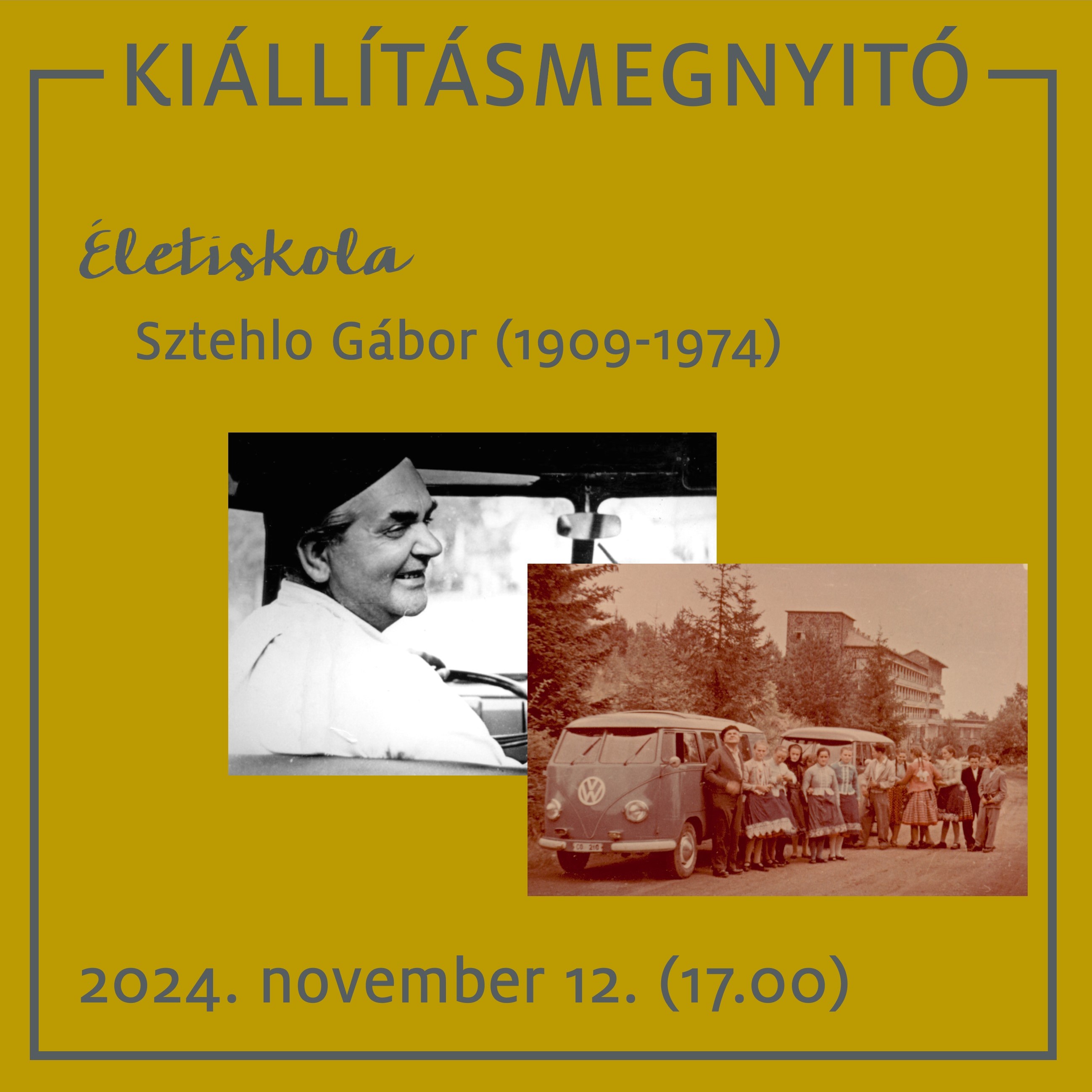 Sztehlo kiállítás