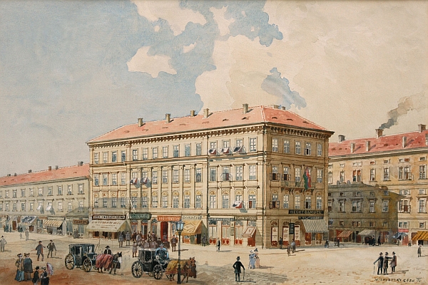 Az iskola épülete 1896-ban