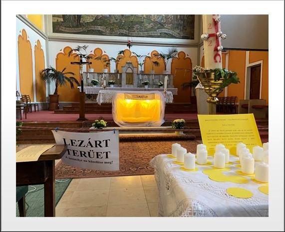 Fehér Krisztián Botond: Nagyszombat a templomban