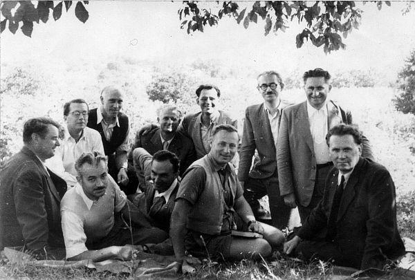 NAgybaráti konferencia résztvevői, 1956
