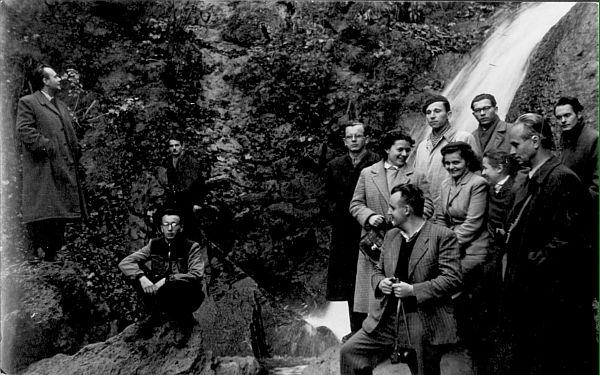 Teológushallgatók kirándulása, 1956